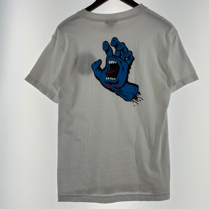 【中古品】【メンズ】 NHS エヌ エイチ エス SPEED WHEELS SANTA CRUZ スピードウィールズ サンタクルーズ 半袖 トップス Ｔシャツ 148-260617-sa-07-tei サイズ：S カラー：ホワイト 万代Net店