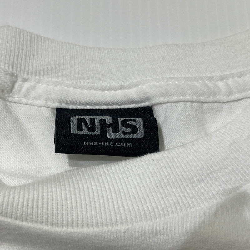 【中古品】【メンズ】 NHS エヌ エイチ エス SPEED WHEELS SANTA CRUZ スピードウィールズ サンタクルーズ 半袖 トップス Ｔシャツ 148-260617-sa-07-tei サイズ：S カラー：ホワイト 万代Net店