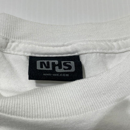 【中古品】【メンズ】 NHS エヌ エイチ エス SPEED WHEELS SANTA CRUZ スピードウィールズ サンタクルーズ 半袖 トップス Ｔシャツ 148-260617-sa-07-tei サイズ：S カラー：ホワイト 万代Net店
