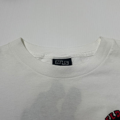 【中古品】【メンズ】 NHS エヌ エイチ エス SPEED WHEELS SANTA CRUZ スピードウィールズ サンタクルーズ 半袖 トップス Ｔシャツ 148-260617-sa-07-tei サイズ：S カラー：ホワイト 万代Net店