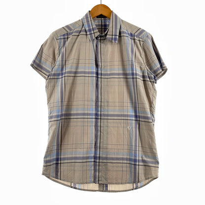 【中古品】【メンズ】 KRIS VAN ASSCHE クリス ヴァン アッシュ S/S SHIRT ショートスリーブ シャツ 半袖 トップス 141-260723-sa-12-tei サイズ：46 カラー：チェック 万代Net店