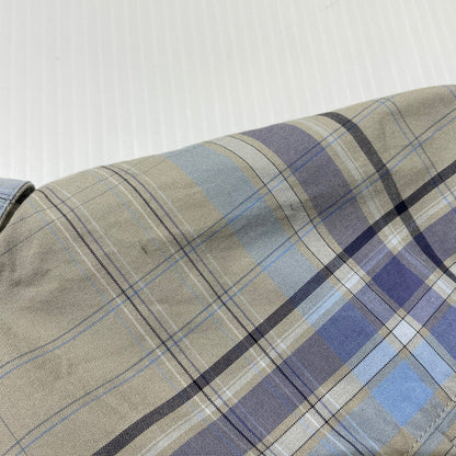 【中古品】【メンズ】 KRIS VAN ASSCHE クリス ヴァン アッシュ S/S SHIRT ショートスリーブ シャツ 半袖 トップス 141-260723-sa-12-tei サイズ：46 カラー：チェック 万代Net店