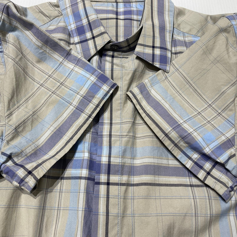 【中古品】【メンズ】 KRIS VAN ASSCHE クリス ヴァン アッシュ S/S SHIRT ショートスリーブ シャツ 半袖 トップス 141-260723-sa-12-tei サイズ：46 カラー：チェック 万代Net店