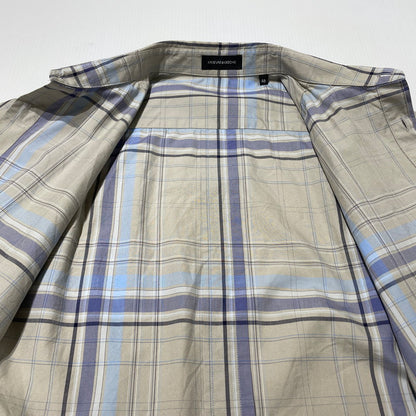 【中古品】【メンズ】 KRIS VAN ASSCHE クリス ヴァン アッシュ S/S SHIRT ショートスリーブ シャツ 半袖 トップス 141-260723-sa-12-tei サイズ：46 カラー：チェック 万代Net店