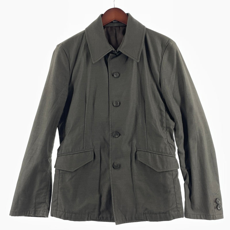 【中古品】【メンズ】 TORNADO MART トルネード マート COTTON TAILORED JACKET コットン テーラード ジャケット アウター 140-260807-sa-15-tei サイズ：M カラー：カーキ 万代Net店