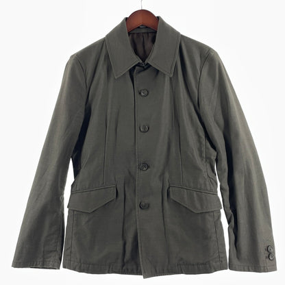 【中古品】【メンズ】 TORNADO MART トルネード マート COTTON TAILORED JACKET コットン テーラード ジャケット アウター 140-260807-sa-15-tei サイズ：M カラー：カーキ 万代Net店