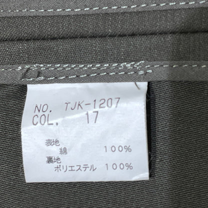 【中古品】【メンズ】 TORNADO MART トルネード マート COTTON TAILORED JACKET コットン テーラード ジャケット アウター 140-260807-sa-15-tei サイズ：M カラー：カーキ 万代Net店