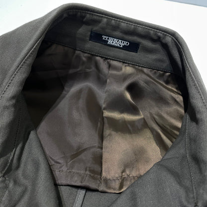 【中古品】【メンズ】 TORNADO MART トルネード マート COTTON TAILORED JACKET コットン テーラード ジャケット アウター 140-260807-sa-15-tei サイズ：M カラー：カーキ 万代Net店