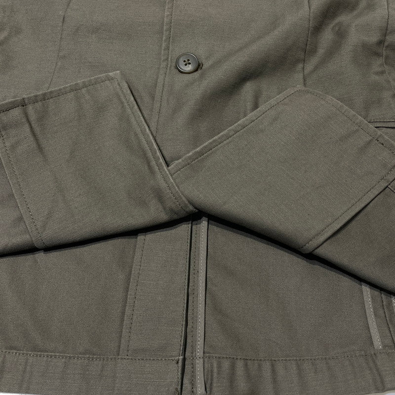 【中古品】【メンズ】 TORNADO MART トルネード マート COTTON TAILORED JACKET コットン テーラード ジャケット アウター 140-260807-sa-15-tei サイズ：M カラー：カーキ 万代Net店