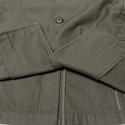 【中古品】【メンズ】 TORNADO MART トルネード マート COTTON TAILORED JACKET コットン テーラード ジャケット アウター 140-260807-sa-15-tei サイズ：M カラー：カーキ 万代Net店