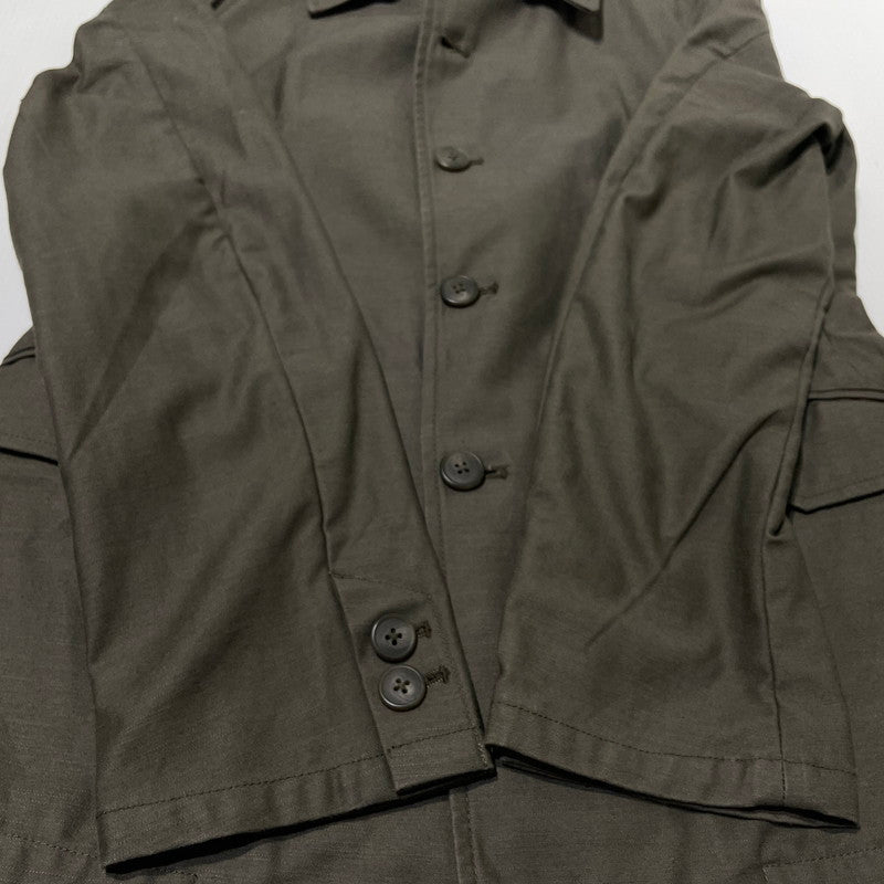 【中古品】【メンズ】 TORNADO MART トルネード マート COTTON TAILORED JACKET コットン テーラード ジャケット アウター 140-260807-sa-15-tei サイズ：M カラー：カーキ 万代Net店
