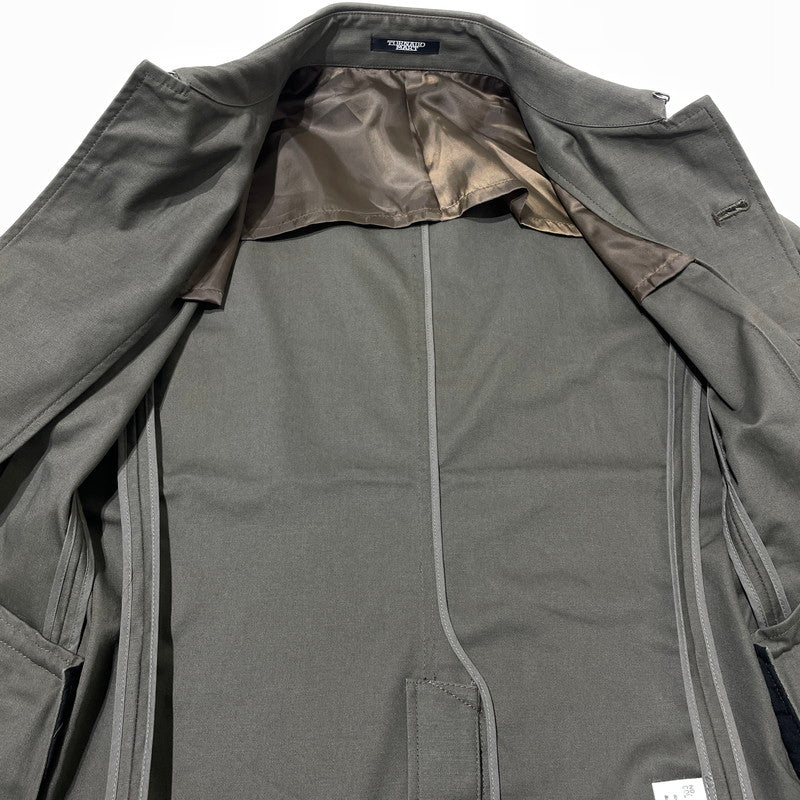 【中古品】【メンズ】 TORNADO MART トルネード マート COTTON TAILORED JACKET コットン テーラード ジャケット アウター 140-260807-sa-15-tei サイズ：M カラー：カーキ 万代Net店