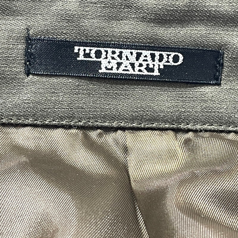 【中古品】【メンズ】 TORNADO MART トルネード マート COTTON TAILORED JACKET コットン テーラード ジャケット アウター 140-260807-sa-15-tei サイズ：M カラー：カーキ 万代Net店