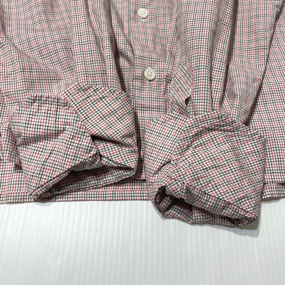 【中古品】【メンズ】 TIME IS ON タイムイズオン L/S CHECK SHIRT T230-S026 ロングスリーブ チェック シャツ 長袖 トップス 147-260806-yo-15-tei カラー：レッド 万代Net店