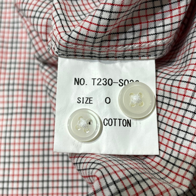 【中古品】【メンズ】 TIME IS ON タイムイズオン L/S CHECK SHIRT T230-S026 ロングスリーブ チェック シャツ 長袖 トップス 147-260806-yo-15-tei カラー：レッド 万代Net店