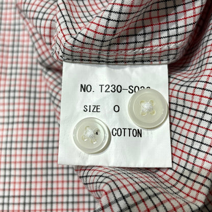 【中古品】【メンズ】 TIME IS ON タイムイズオン L/S CHECK SHIRT T230-S026 ロングスリーブ チェック シャツ 長袖 トップス 147-260806-yo-15-tei カラー：レッド 万代Net店