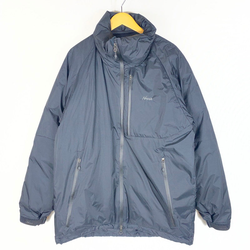 【中古品】【メンズ】 NANGA ナンガ AURORA TEX STAND COLLAR DOWN JACKET ND2441-1A002 オーロラテックス スタンドカラー ダウンジャケット アウター 144-260518-ks-08-tei サイズ：L カラー：ブラック 万代Net店