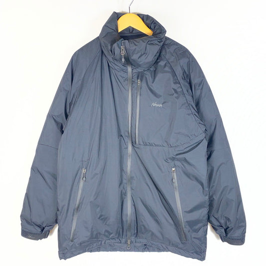【中古品】【メンズ】 NANGA ナンガ AURORA TEX STAND COLLAR DOWN JACKET ND2441-1A002 オーロラテックス スタンドカラー ダウンジャケット アウター 144-260518-ks-08-tei サイズ：L カラー：ブラック 万代Net店
