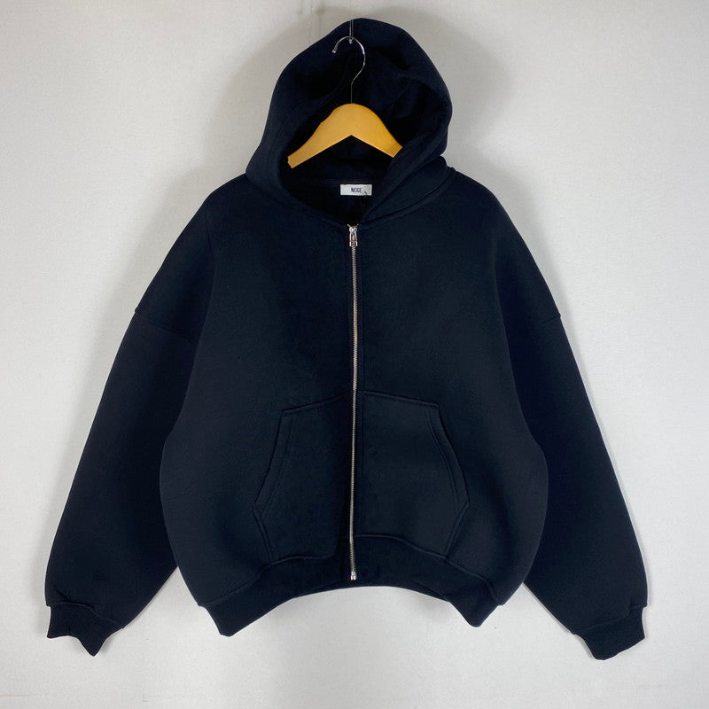 【中古品】【メンズ】 NEIGE ネージュ FOAM ZIP HOODIE フォーム ジップ パーカー トップス 147-260518-ks-13-tei サイズ：XS カラー：ブラック 万代Net店