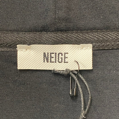 【中古品】【メンズ】 NEIGE ネージュ FOAM ZIP HOODIE フォーム ジップ パーカー トップス 147-260518-ks-13-tei サイズ：XS カラー：ブラック 万代Net店