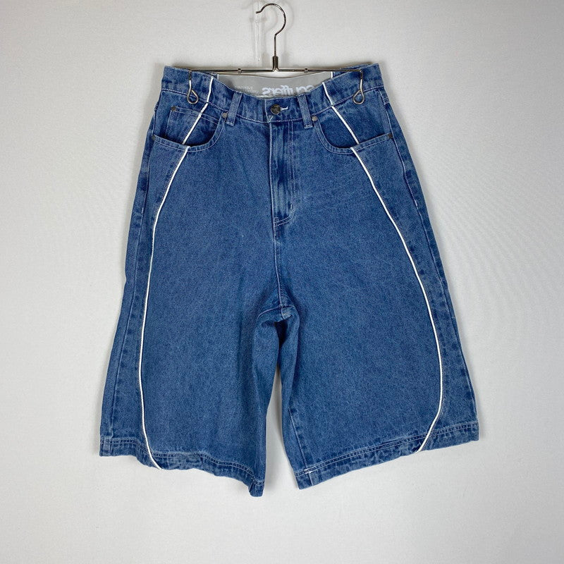 【中古品】【メンズ】 SCUFFERS スカッファー MOWA BLUE JORTS モア ブルー ジョーツ ボトムス ハーフパンツ ショーツ 158-260518-ks-22-tei サイズ：38 カラー：インディゴ 万代Net店