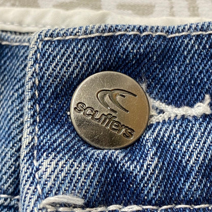 【中古品】【メンズ】 SCUFFERS スカッファー MOWA BLUE JORTS モア ブルー ジョーツ ボトムス ハーフパンツ ショーツ 158-260518-ks-22-tei サイズ：38 カラー：インディゴ 万代Net店