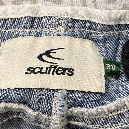 【中古品】【メンズ】 SCUFFERS スカッファー MOWA BLUE JORTS モア ブルー ジョーツ ボトムス ハーフパンツ ショーツ 158-260518-ks-22-tei サイズ：38 カラー：インディゴ 万代Net店