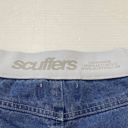 【中古品】【メンズ】 SCUFFERS スカッファー MOWA BLUE JORTS モア ブルー ジョーツ ボトムス ハーフパンツ ショーツ 158-260518-ks-22-tei サイズ：38 カラー：インディゴ 万代Net店