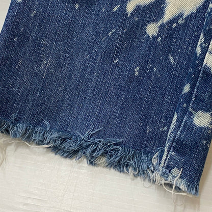 【中古品】【メンズ】 Levi's リーバイス BLEACHED DENIM PANTS ブリーチ デニムパンツ ボトムス ジーンズ Gパン ボタン裏刻印 252 156-260518-ks-24-tei カラー：インディゴ 万代Net店
