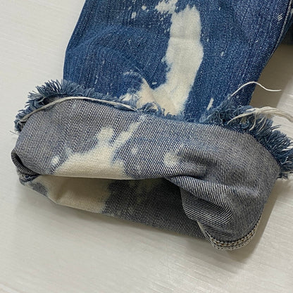 【中古品】【メンズ】 Levi's リーバイス BLEACHED DENIM PANTS ブリーチ デニムパンツ ボトムス ジーンズ Gパン ボタン裏刻印 252 156-260518-ks-24-tei カラー：インディゴ 万代Net店
