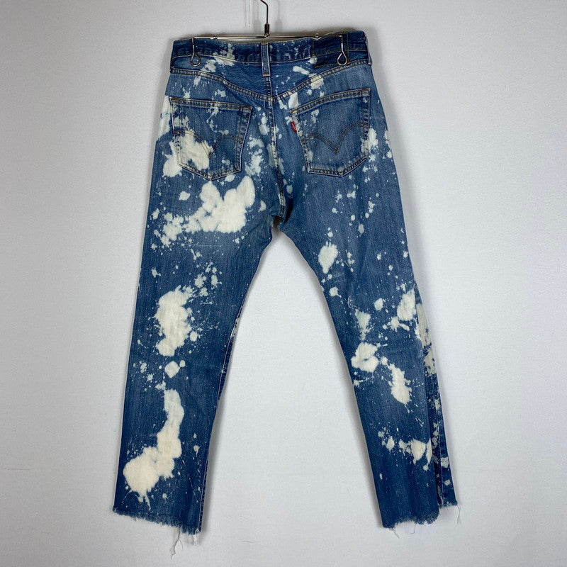 【中古品】【メンズ】 Levi's リーバイス BLEACHED DENIM PANTS ブリーチ デニムパンツ ボトムス ジーンズ Gパン ボタン裏刻印 252 156-260518-ks-24-tei カラー：インディゴ 万代Net店