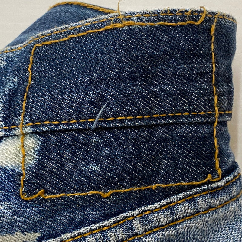 【中古品】【メンズ】 Levi's リーバイス BLEACHED DENIM PANTS ブリーチ デニムパンツ ボトムス ジーンズ Gパン ボタン裏刻印 252 156-260518-ks-24-tei カラー：インディゴ 万代Net店