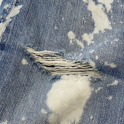 【中古品】【メンズ】 Levi's リーバイス BLEACHED DENIM PANTS ブリーチ デニムパンツ ボトムス ジーンズ Gパン ボタン裏刻印 252 156-260518-ks-24-tei カラー：インディゴ 万代Net店