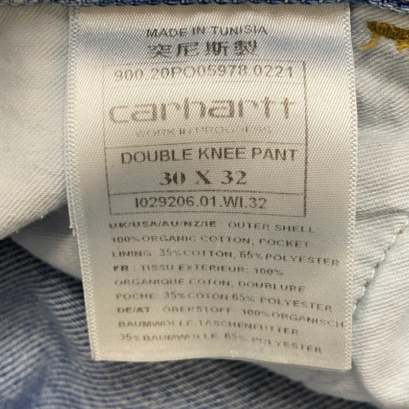 【中古品】【メンズ】 Carhartt WIP カーハート ワークインプログレス DOUBLE KNEE PANT PO05978 ダブルニー パンツ ボトムス デニムパンツ ジーンズ 156-260518-ks-23-tei サイズ：30 カラー：インディゴ 万代Net店