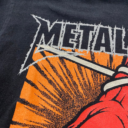【中古品】【メンズ】 METALLICA 2003 JAPAN TOUR TEE メタリカ 2003年 ジャパンツアー Tシャツ 半袖 トップス 145-260518-ks-02-tei サイズ：M カラー：ブラック 万代Net店