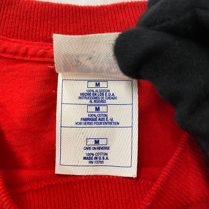 【中古品】【メンズ】 PROLAYER プロプレイヤー 90's DENIS RODMAN TEE 90年代 デニスロッドマン Tシャツ 半袖 トップス 145-260518-ks-04-tei サイズ：M カラー：レッド 万代Net店