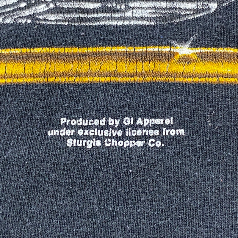【中古品】【メンズ】 00's Sturgis Choppers Graphic T-Shirt 00年代 スタージス・チョッパーズ グラフィック Tシャツ 半袖 トップス 145-260518-ks-03-tei サイズ：4XL カラー：ブラック 万代Net店