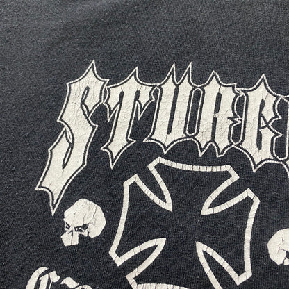 【中古品】【メンズ】 00's Sturgis Choppers Graphic T-Shirt 00年代 スタージス・チョッパーズ グラフィック Tシャツ 半袖 トップス 145-260518-ks-03-tei サイズ：4XL カラー：ブラック 万代Net店