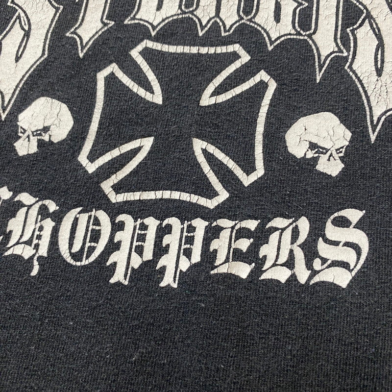 【中古品】【メンズ】 00's Sturgis Choppers Graphic T-Shirt 00年代 スタージス・チョッパーズ グラフィック Tシャツ 半袖 トップス 145-260518-ks-03-tei サイズ：4XL カラー：ブラック 万代Net店