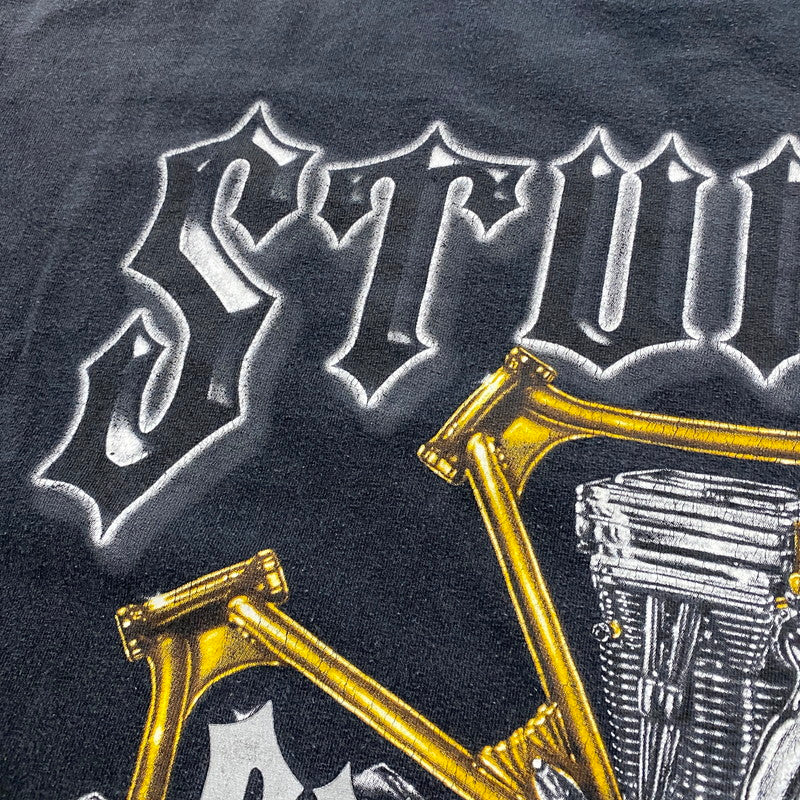 【中古品】【メンズ】 00's Sturgis Choppers Graphic T-Shirt 00年代 スタージス・チョッパーズ グラフィック Tシャツ 半袖 トップス 145-260518-ks-03-tei サイズ：4XL カラー：ブラック 万代Net店