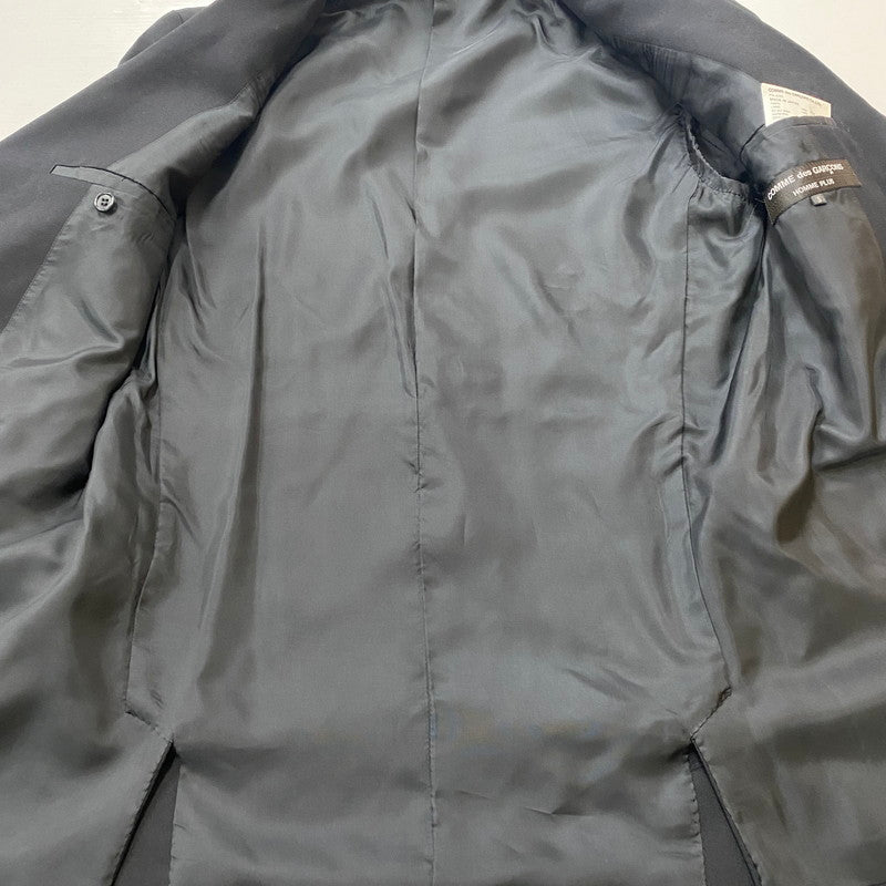 【中古品】【メンズ】 COMME des GARCONS HOMME PLUS コムデギャルソン オムプリュス 24AW BUTTON TAILORED JACKET PN-J023 ボタン テーラードジャケット ライトアウター 140-260518-ks-17-tei サイズ：S カラー：ブラック 万代Net店