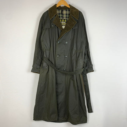 【現状渡し品】【メンズ】 Barbour バブアー 90'S TRENCH COAT 90年代 トレンチ コート アウター ロングコート 141-260524-ko-15-tei サイズ：C40/102cm カラー：カーキ 万代Net店