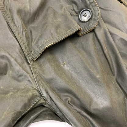 【現状渡し品】【メンズ】 Barbour バブアー 90'S TRENCH COAT 90年代 トレンチ コート アウター ロングコート 141-260524-ko-15-tei サイズ：C40/102cm カラー：カーキ 万代Net店