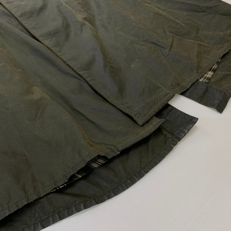 【現状渡し品】【メンズ】 Barbour バブアー 90'S TRENCH COAT 90年代 トレンチ コート アウター ロングコート 141-260524-ko-15-tei サイズ：C40/102cm カラー：カーキ 万代Net店