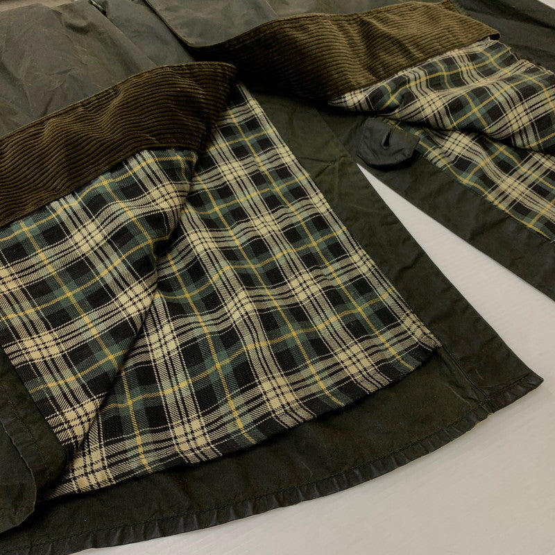 【現状渡し品】【メンズ】 Barbour バブアー 90'S TRENCH COAT 90年代 トレンチ コート アウター ロングコート 141-260524-ko-15-tei サイズ：C40/102cm カラー：カーキ 万代Net店