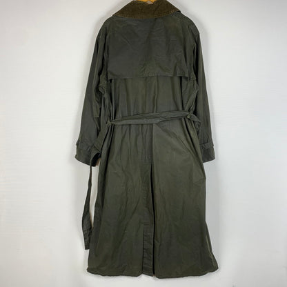 【現状渡し品】【メンズ】 Barbour バブアー 90'S TRENCH COAT 90年代 トレンチ コート アウター ロングコート 141-260524-ko-15-tei サイズ：C40/102cm カラー：カーキ 万代Net店