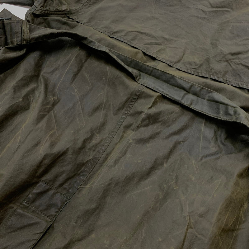 【現状渡し品】【メンズ】 Barbour バブアー 90'S TRENCH COAT 90年代 トレンチ コート アウター ロングコート 141-260524-ko-15-tei サイズ：C40/102cm カラー：カーキ 万代Net店