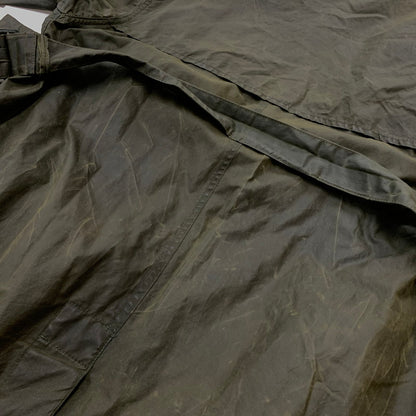 【現状渡し品】【メンズ】 Barbour バブアー 90'S TRENCH COAT 90年代 トレンチ コート アウター ロングコート 141-260524-ko-15-tei サイズ：C40/102cm カラー：カーキ 万代Net店