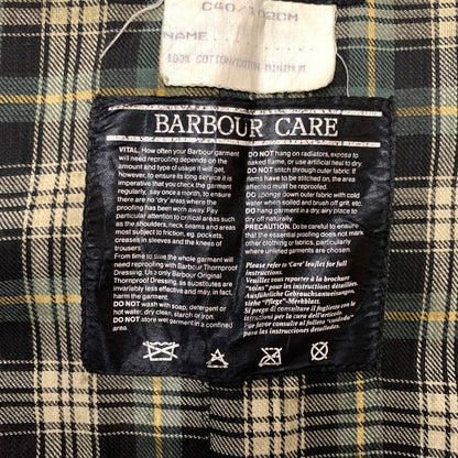 【現状渡し品】【メンズ】 Barbour バブアー 90'S TRENCH COAT 90年代 トレンチ コート アウター ロングコート 141-260524-ko-15-tei サイズ：C40/102cm カラー：カーキ 万代Net店