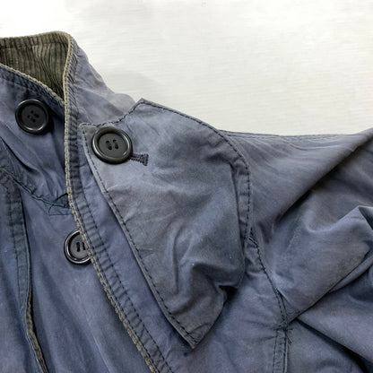 【ジャンク品】【メンズ】 Barbour バブアー TRENCH COAT A605 トレンチコート アウター ロングコート 141-260524-ko-16-tei サイズ：C44/112cm カラー：ネイビー 万代Net店